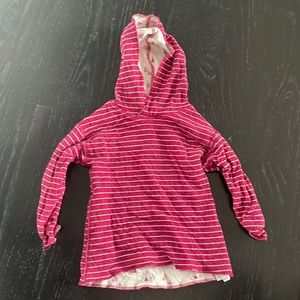 Like New Miles Baby Reversible Thin Hooded Sweatshirt